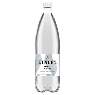 Üdítőital, szénsavas, 1,5 l, KINLEY, tonic-citromfű