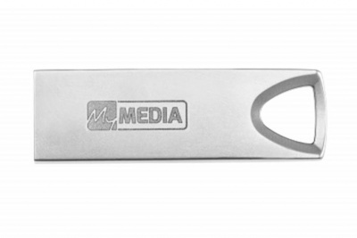 Pendrive, 32GB, USB 2.0, alumínium ház, MYMEDIA "Alu" (by VERBATIM)