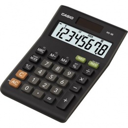 Számológép, asztali, 8 számjegy, CASIO "MS-8B S"