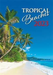 Naptár, fali, DAYLINER, Tropical beaches