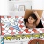 Játékház, színezhető, karton, FELLOWES, Szülinapi házikó