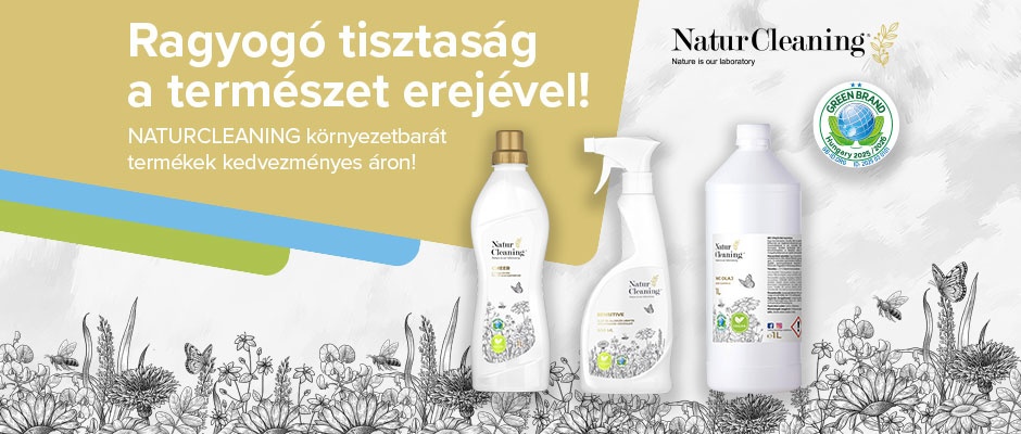 Ragyogó tisztaság a természet erejével!